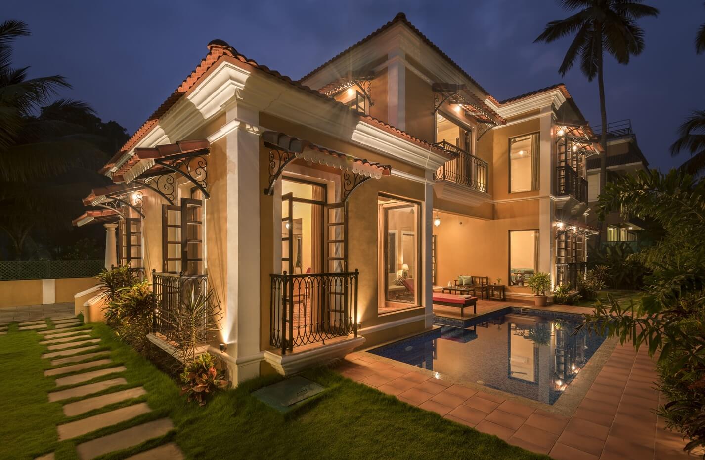 Luxury villas in Baga, North Goa, India LT400