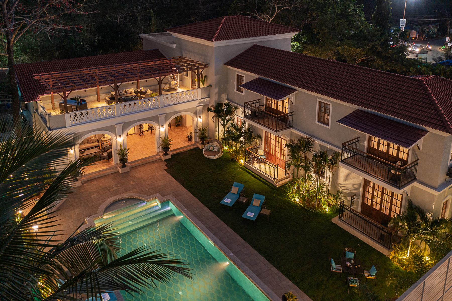 Luxury villas in Anjuna, North Goa, India LT1005
