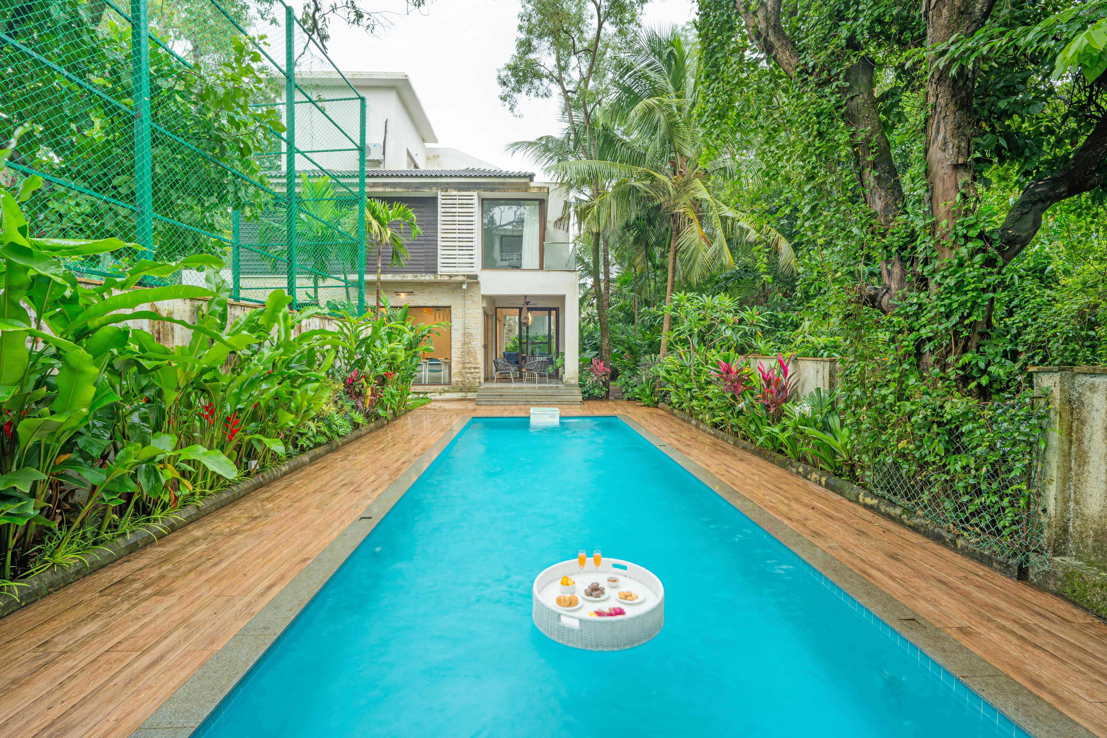 LT478 | Elegant 4-BHK Villa with Pool, Bars, TV Lounge, Gazebo & Terraces