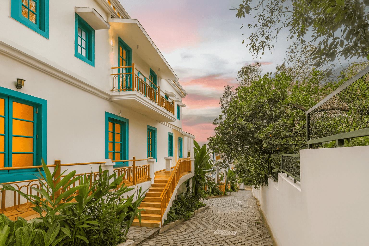 LT391(V4) | 3-BHK Villa with Private Pool, Cosy Nook, Balconies; in a Gated Complex