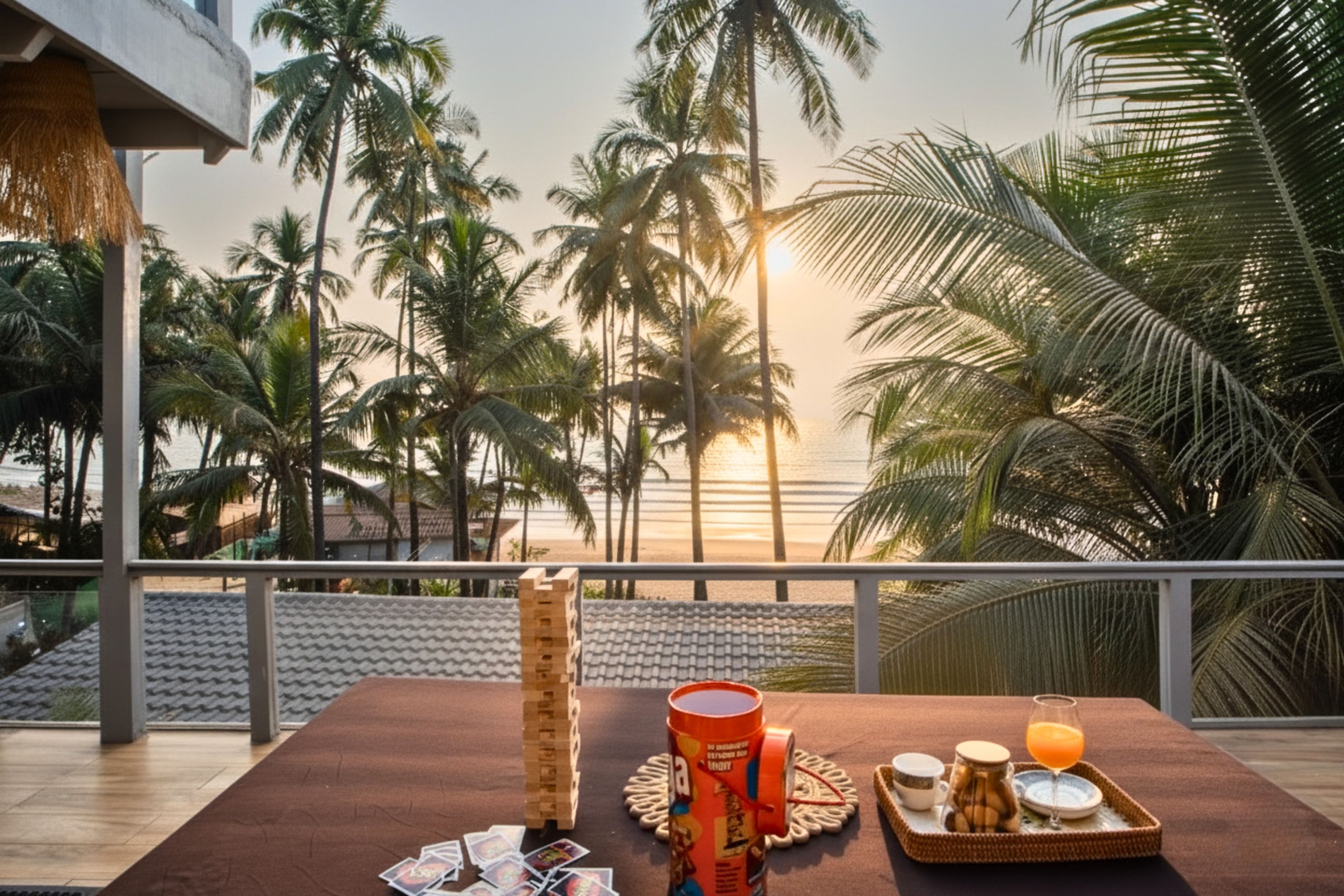 LTA342 (N) | 3-BHK Cottage with Gazebo & Bar | 10 mtrs from Ashwem Beach