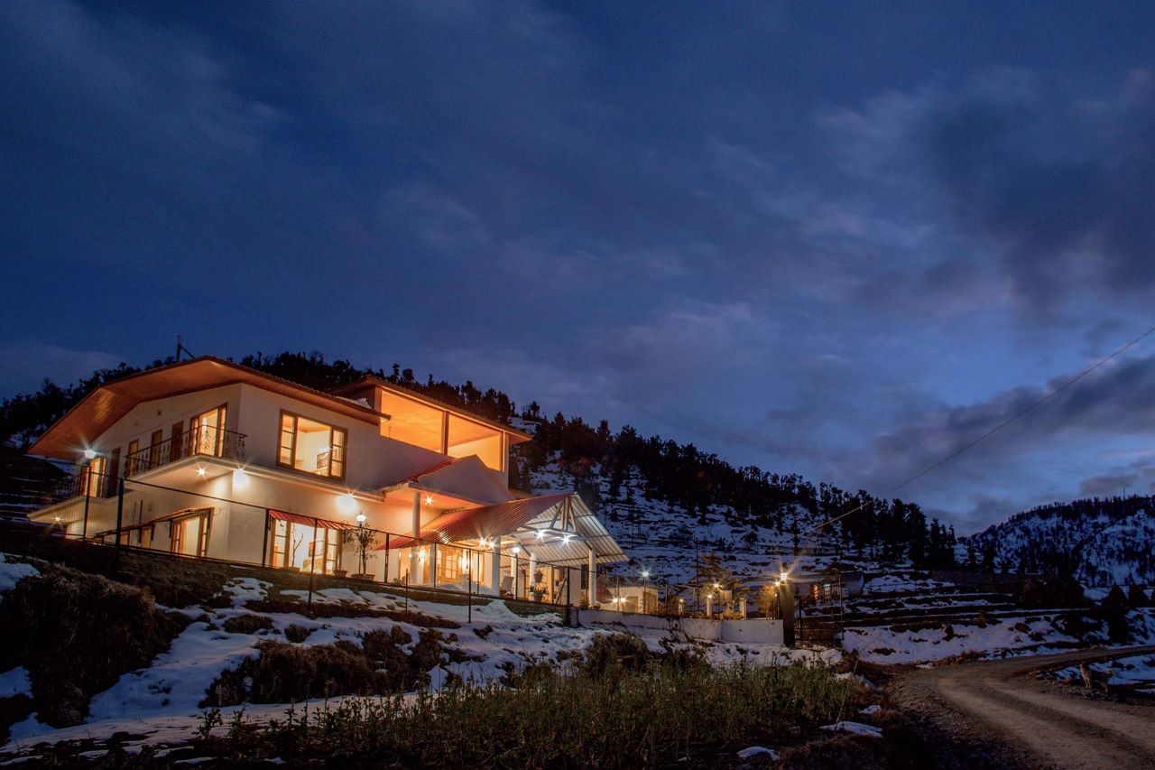 Luxury villas in Mussoorie, Uttarakhand, North India LTN600