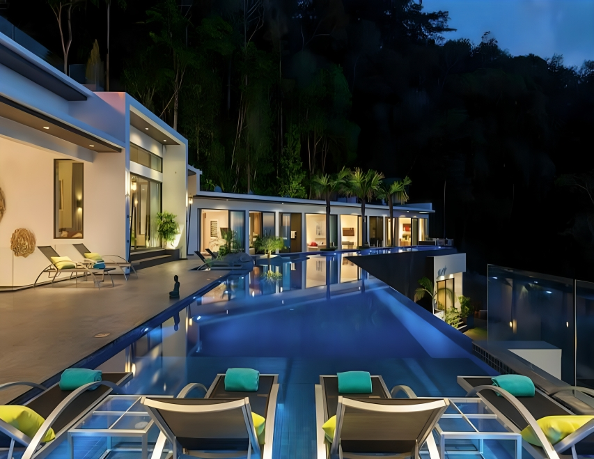 Luxury villas in Phuket, Thailand, International LTT805
